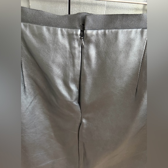 Zara Woman | Black Leather Skirt | M - Picture 6 of 6